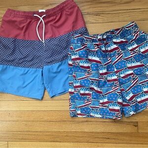 TWO Vineyard Vines Boys Board Shorts XL